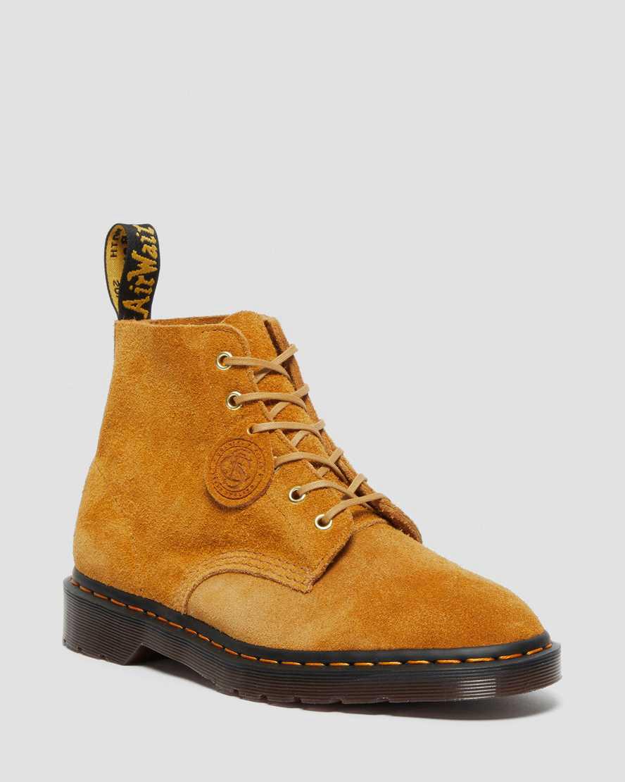 Dr Martens 101 Suede Naisten Nilkkurit Keltainen Suomi | 8590JTKEB