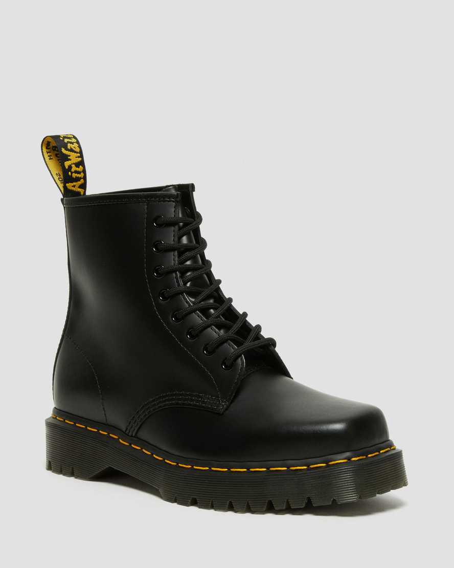 Dr Martens 1460 Bex Squared Toe Leather Lace Up Miesten Nilkkurit Mustat Suomi | 0481QCJTY