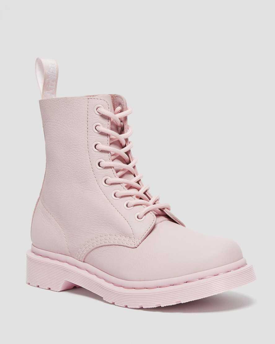 Dr Martens 1460 Pascal Mono Naisten Nauhasaappaat Pinkki Suomi | 8790ZOAJS