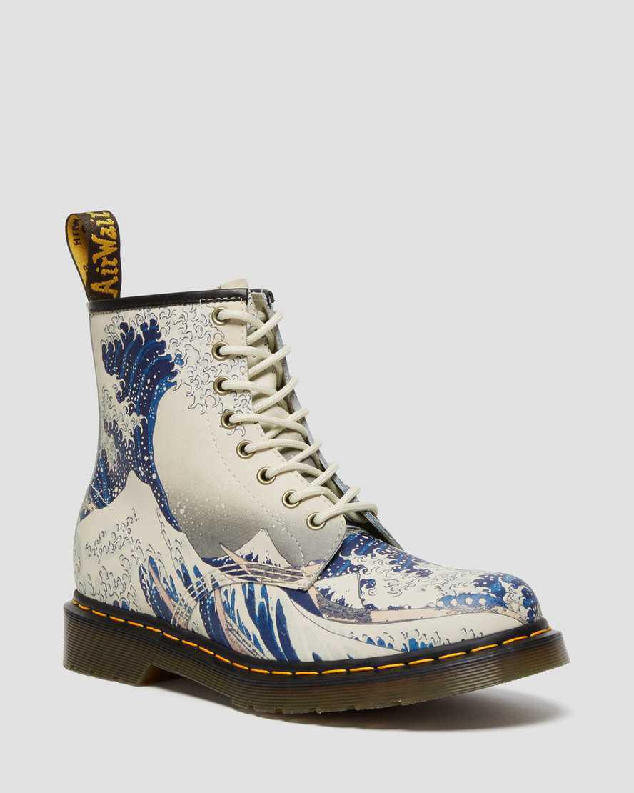 Dr Martens 1460 The Met Leather Lace Up Naisten Nilkkurit Monivärinen Suomi | 0972VMDIW