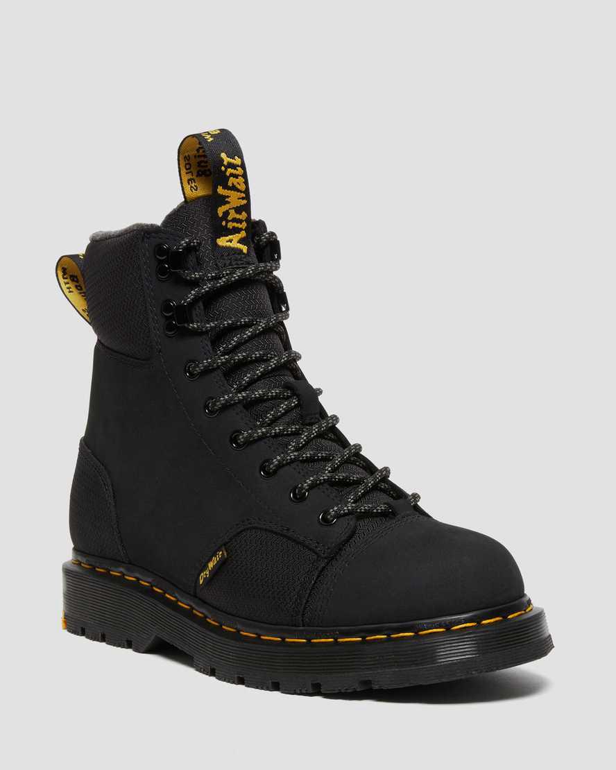 Dr Martens 1460 Trinity Waterproof Slip Resistant Naisten Platform Saappaat Mustat Suomi | 0856SZDBL