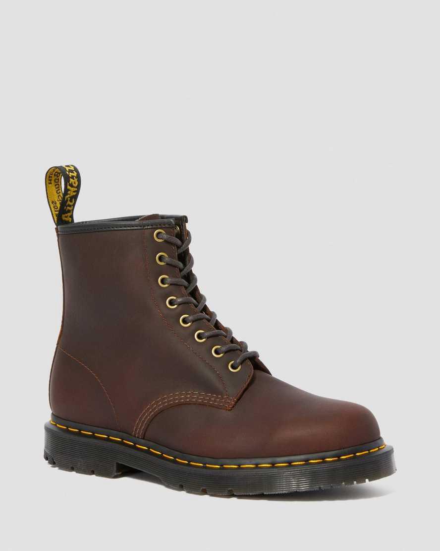 Dr Martens 1460 Wintergrip Naisten Nauhasaappaat Ruskea Suomi | 9501OICSK