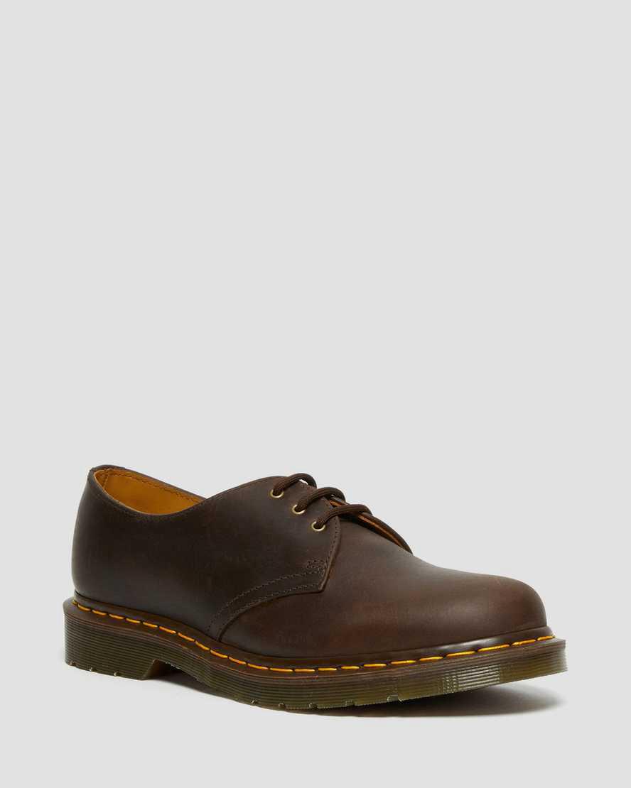 Dr Martens 1461 Crazy Horse Leather Naisten Oxford Kengät Ruskea Suomi | 9612PUMEF