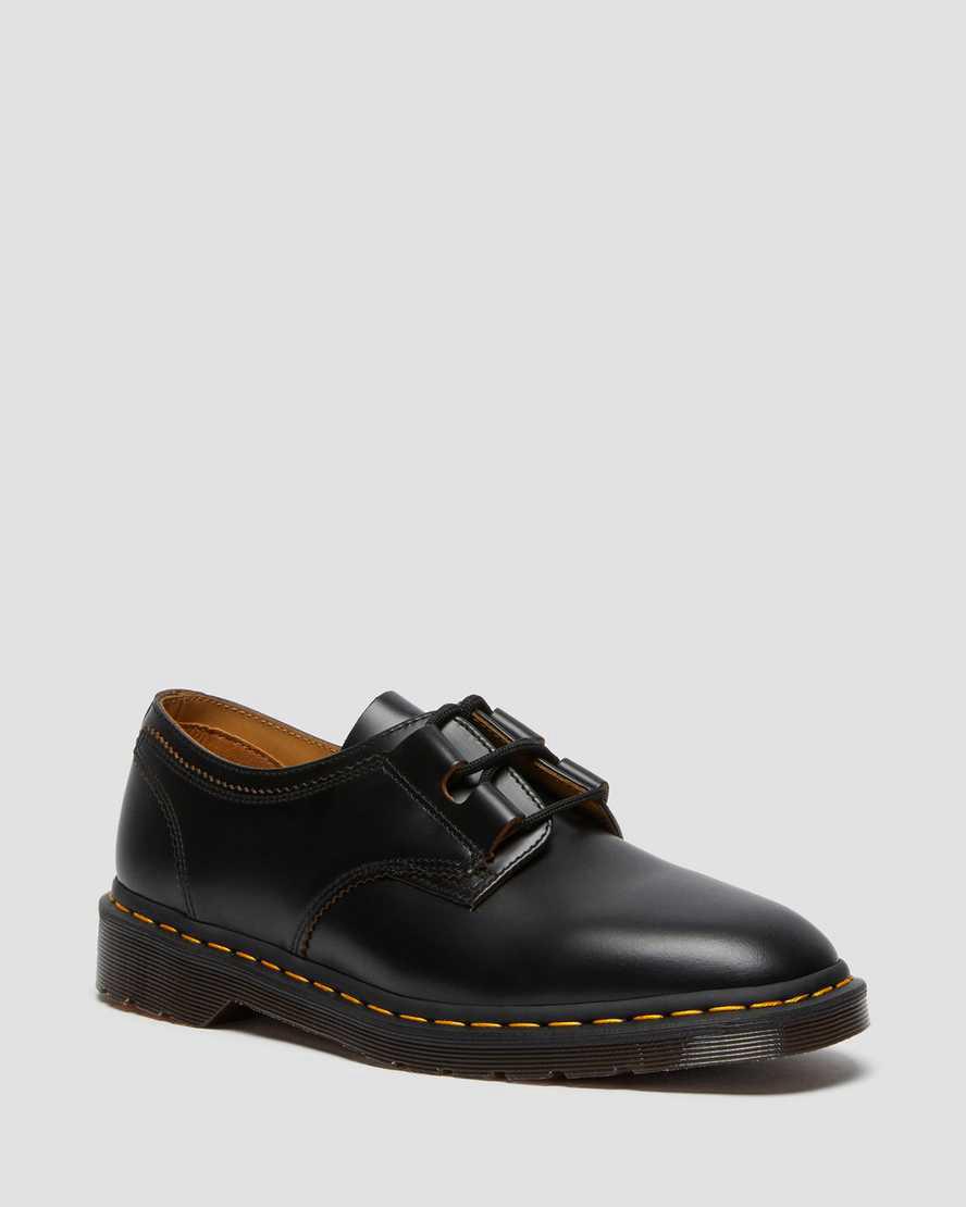 Dr Martens 1461 Ghillie Leather Miesten Oxford Kengät Mustat Suomi | 1254RJAEN