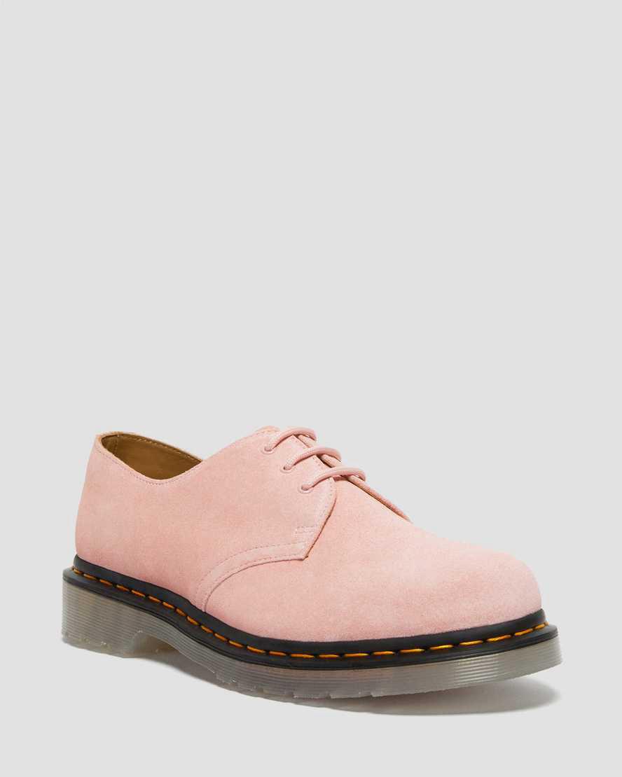 Dr Martens 1461 Iced Suede Miesten Oxford Kengät Pinkki Suomi | 2460ZIDAB