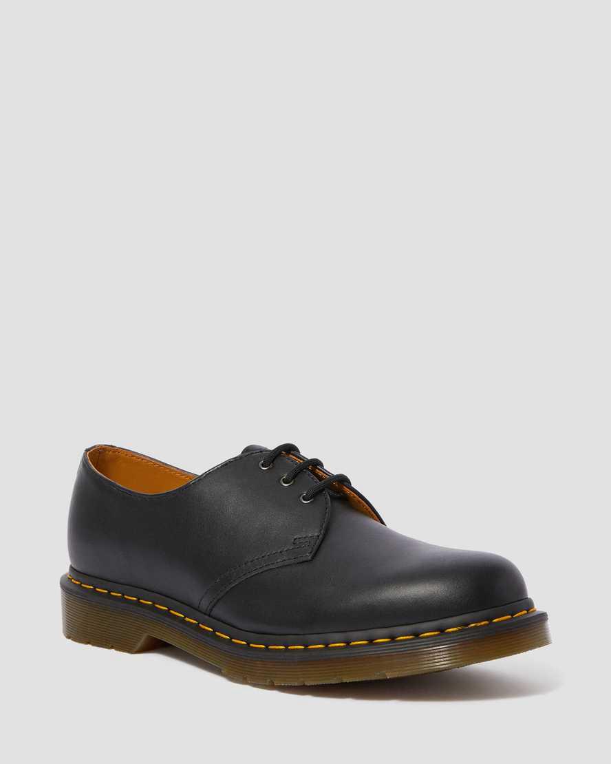 Dr Martens 1461 Nappa Leather Naisten Oxford Kengät Mustat Suomi | 8516RPNYE