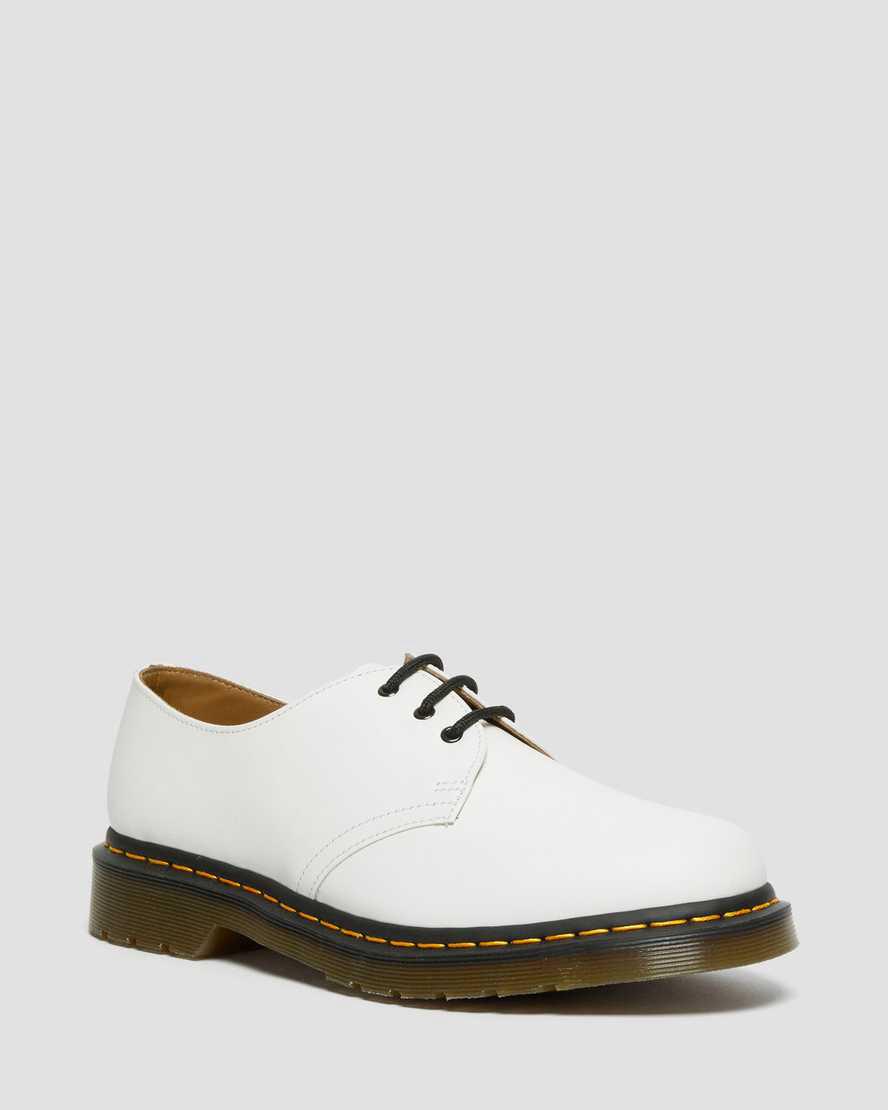 Dr Martens 1461 Smooth Leather Miesten Oxford Kengät Valkoinen Suomi | 0619AEFNJ