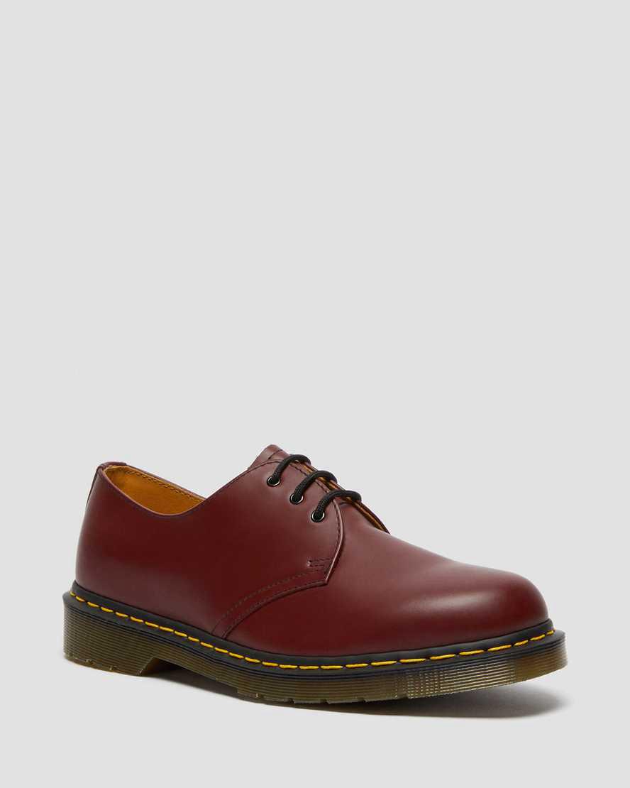 Dr Martens 1461 Smooth Leather Naisten Oxford Kengät Punainen Suomi | 3176ZGUKC