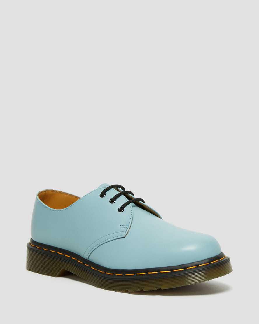 Dr Martens 1461 Smooth Leather Naisten Oxford Kengät Sininen Suomi | 8349WHRQD