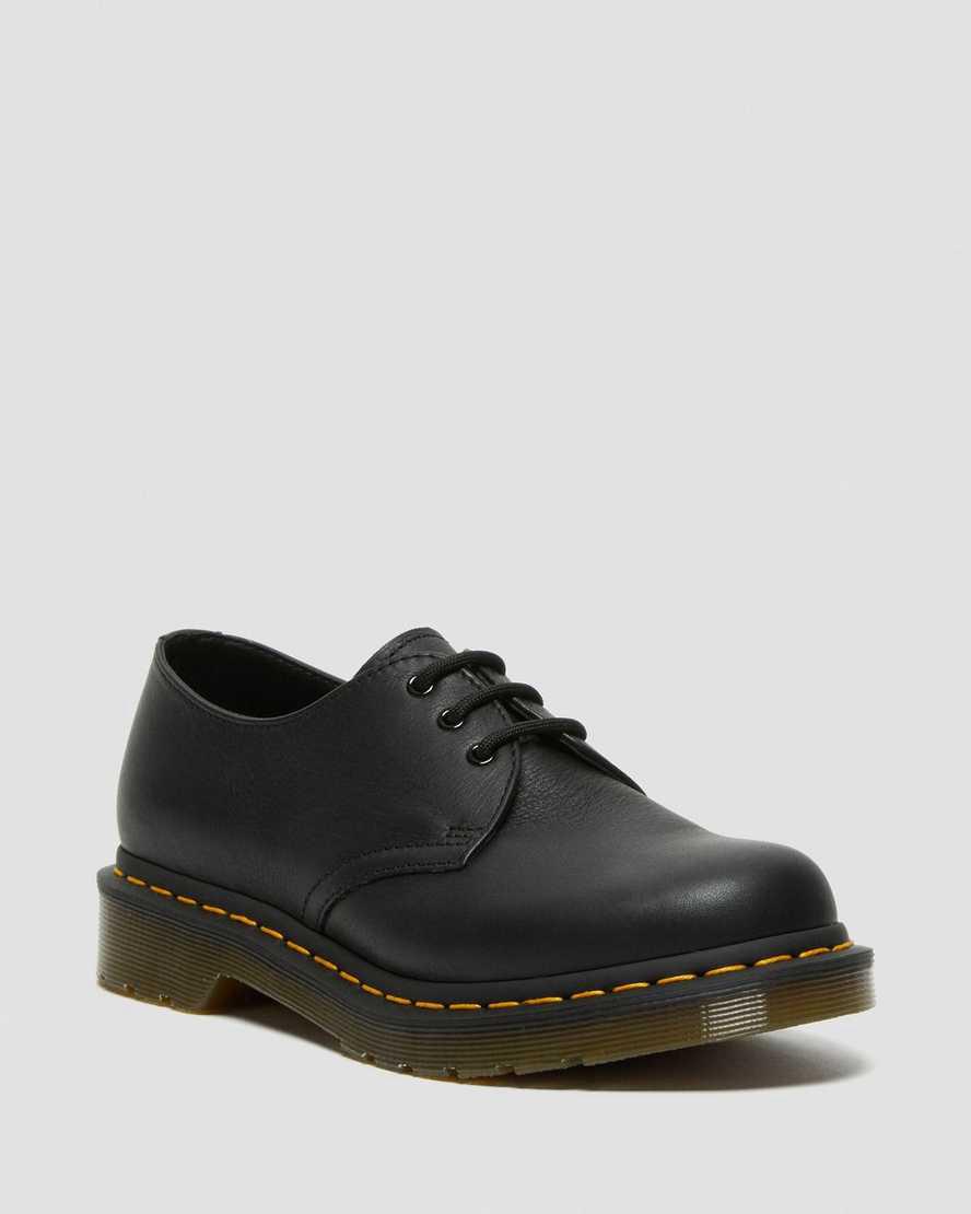 Dr Martens 1461 Virginia Leather Naisten Oxford Kengät Mustat Suomi | 7958NEAHM