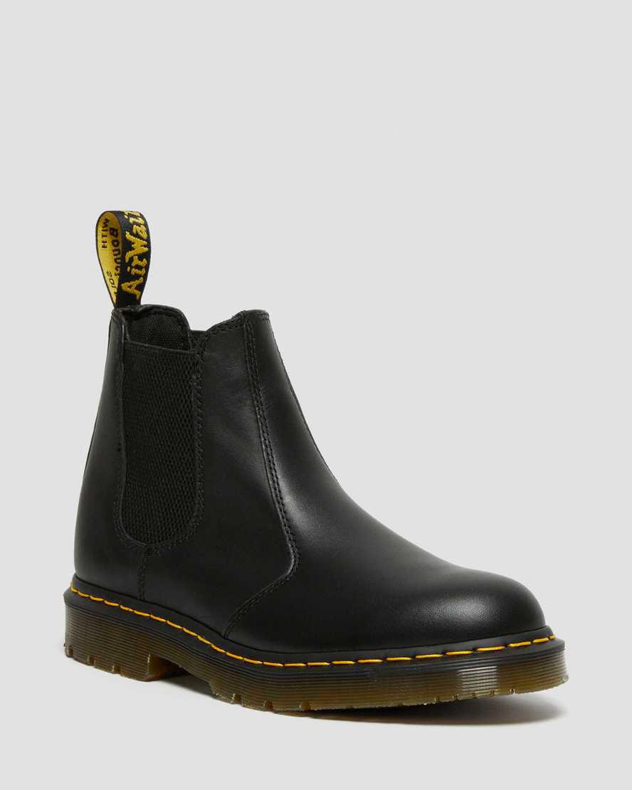 Dr Martens 2976 Slip Resistant Leather Chelsea Miesten Nilkkurit Mustat Suomi | 4318JFPZL