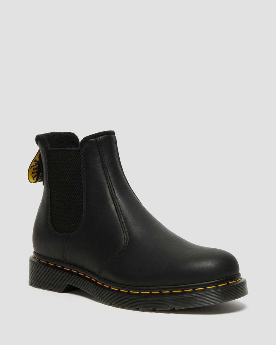 Dr Martens 2976 Warmwair Leather Chelsea Miesten Nilkkurit Mustat Suomi | 3857PRSJI