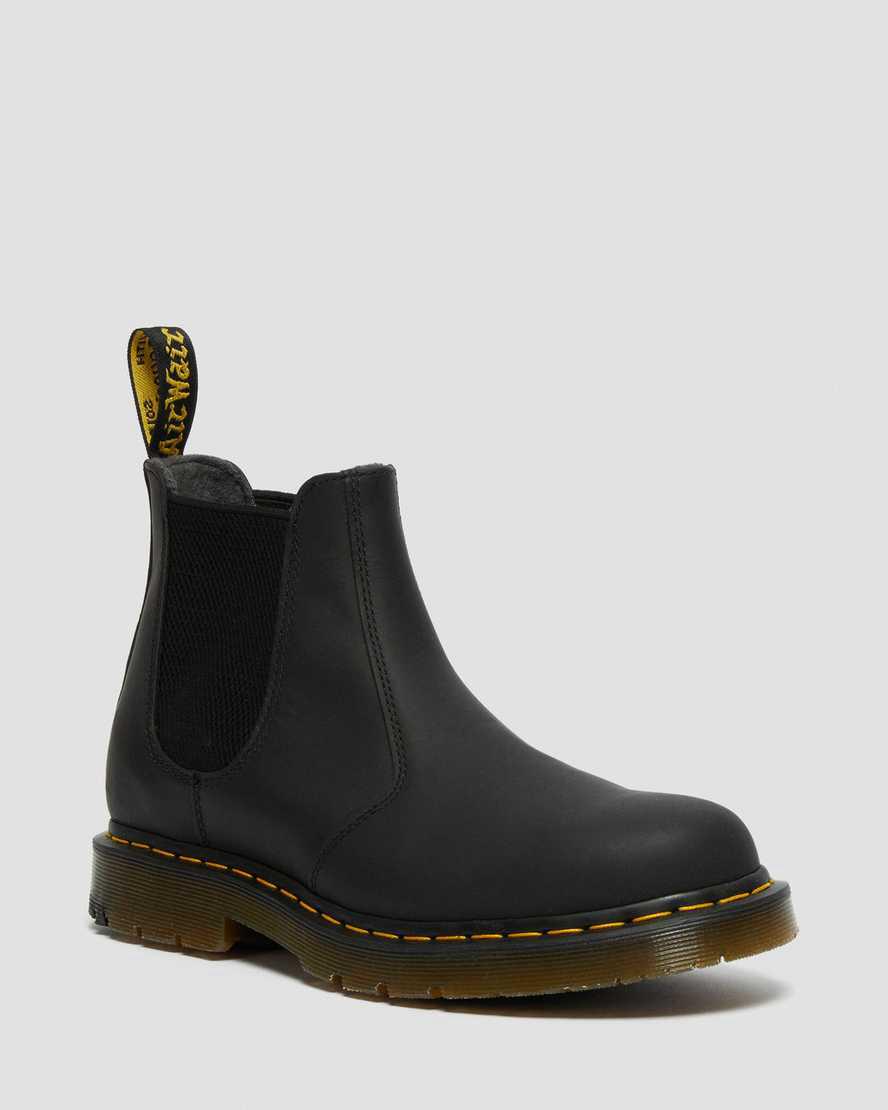 Dr Martens 2976 Wintergrip Chelsea Miesten Originals Boots Mustat Suomi | 0182BGHWU