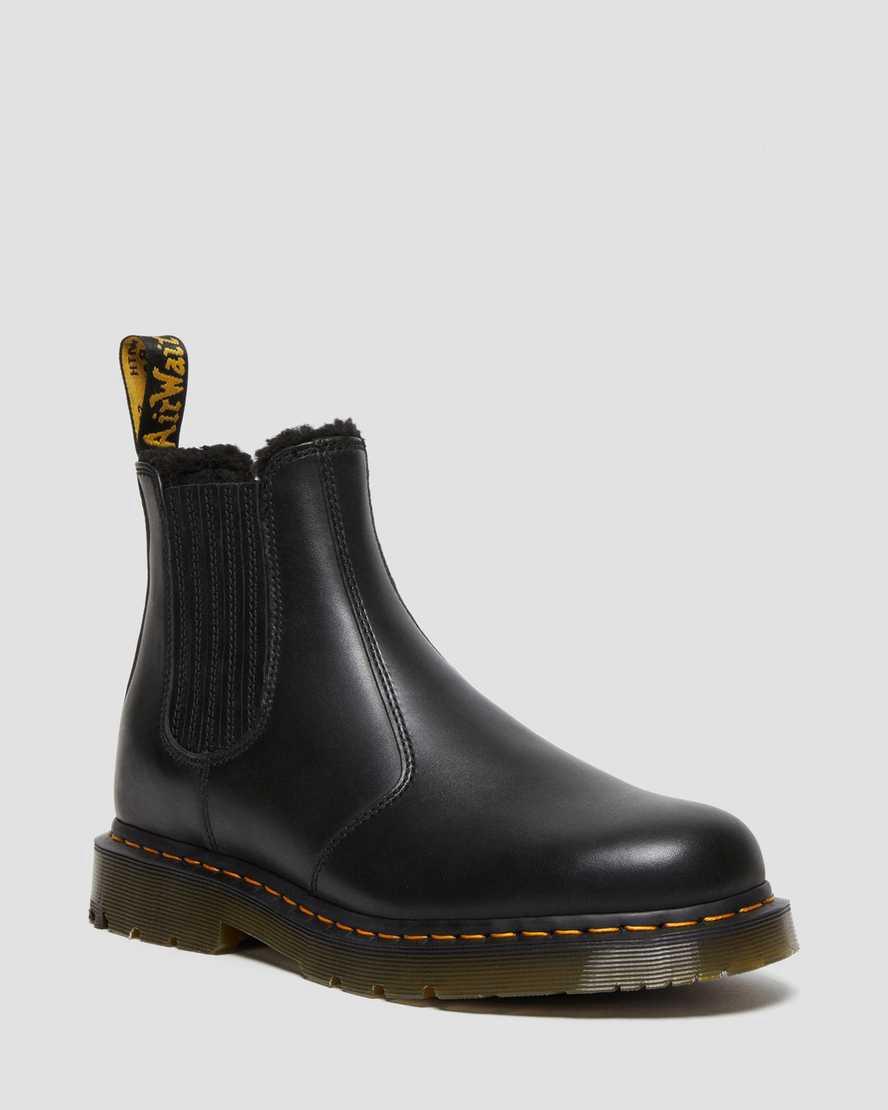 Dr Martens 2976 Wintergrip Leather Chelsea Naisten Nilkkurit Mustat Suomi | 1835QSNDJ