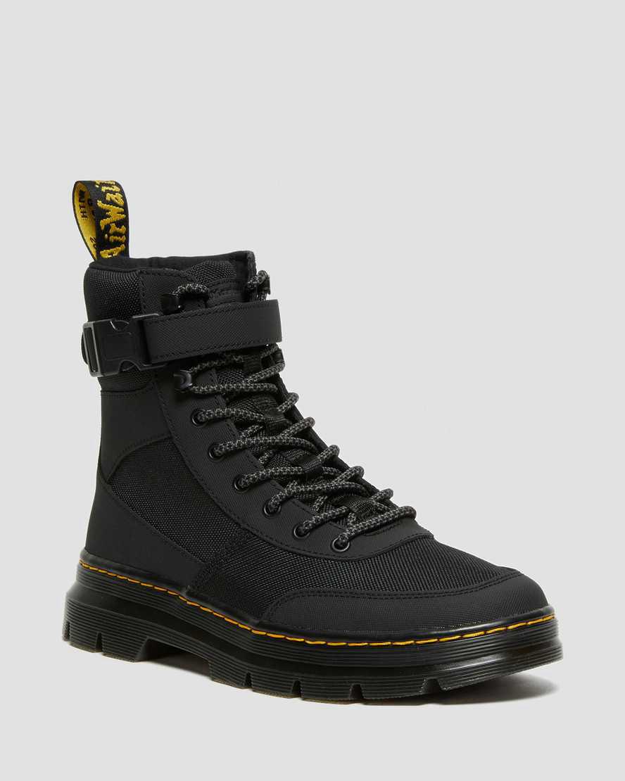 Dr Martens Combs Tech Extra Tough Poly Naisten Vapaa-ajan Saappaat Mustat Suomi | 2764YHWUO