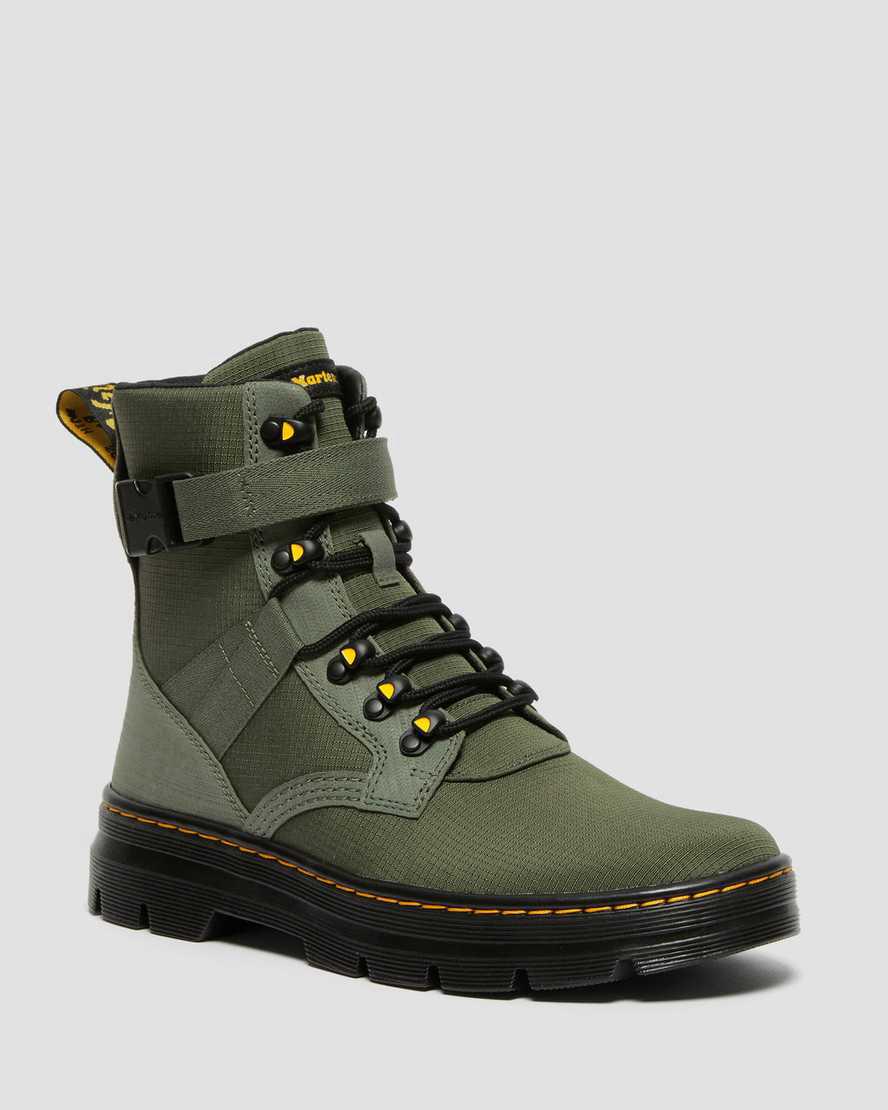 Dr Martens Combs Tech II Poly Miesten Nilkkurit Khaki Vihreä Suomi | 5031YHGNF