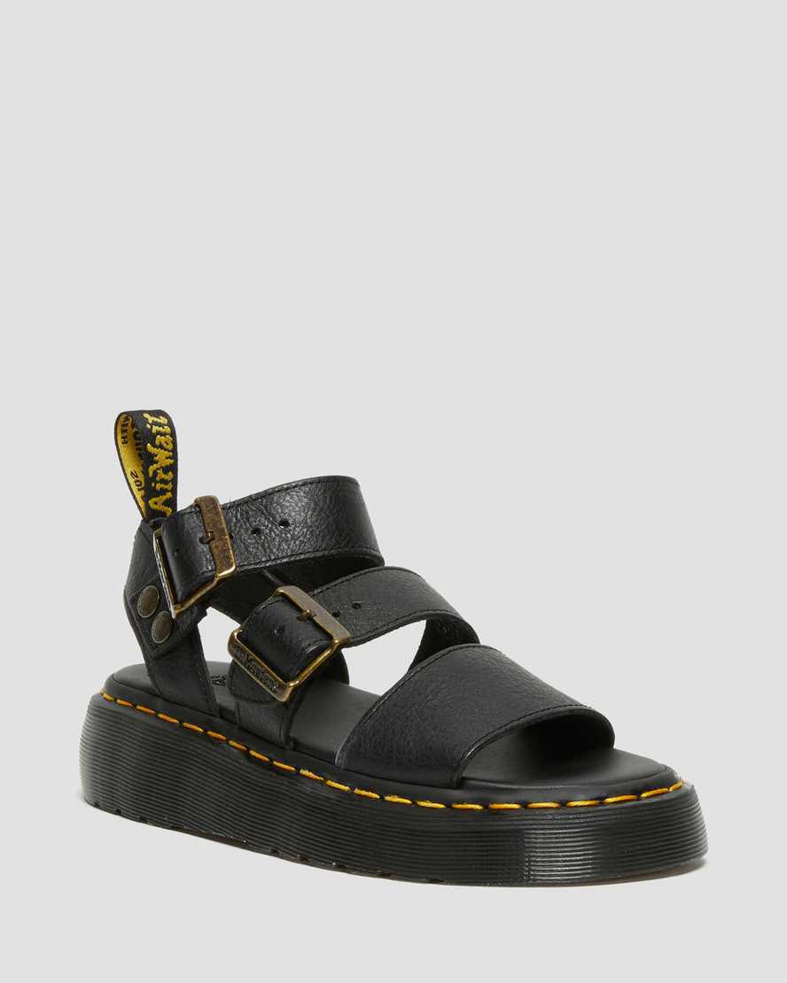 Dr Martens Gryphon Gladiator Naisten Platform Sandaalit Mustat Suomi | 9470WYPLO