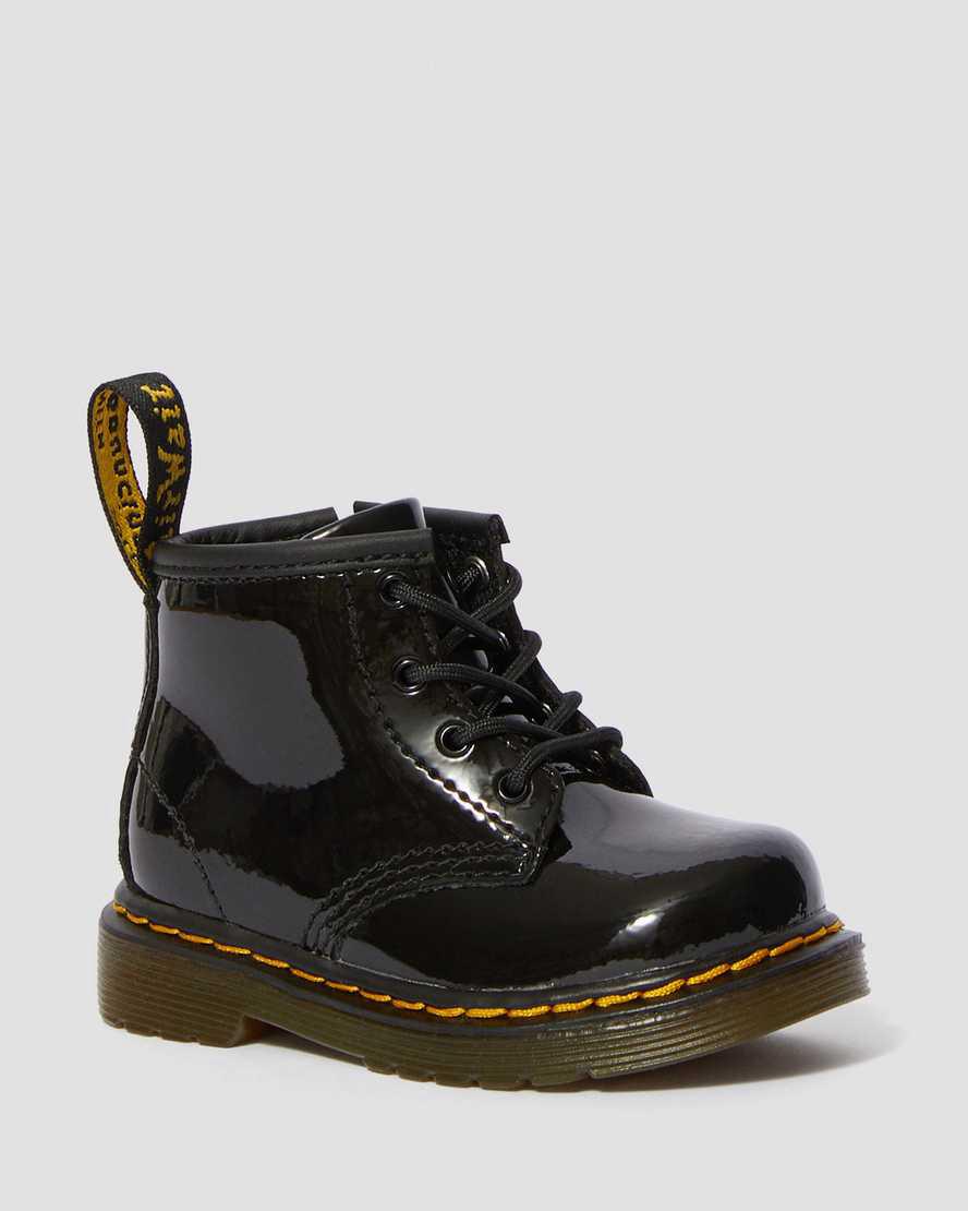 Dr Martens Infant 1460 Patent Leather Lasten Nauhasaappaat Mustat Suomi | 2139NVZPY