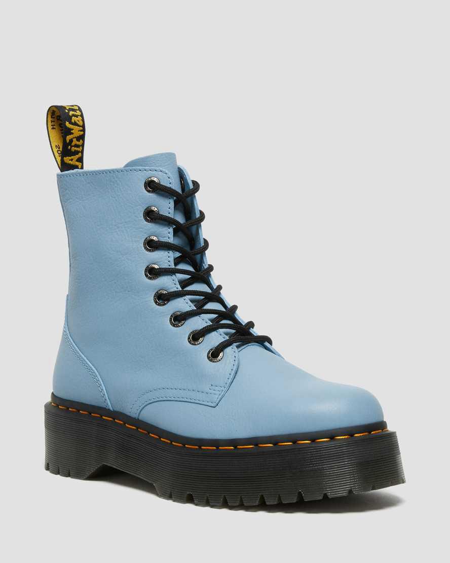 Dr Martens Jadon Boot III Pisa Leather Miesten Platform Saappaat Sininen Suomi | 1864GPOBH