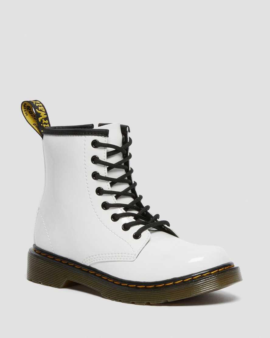 Dr Martens Junior 1460 Patent Leather Lasten Nauhasaappaat Lamper Suomi | 2413XSYVH