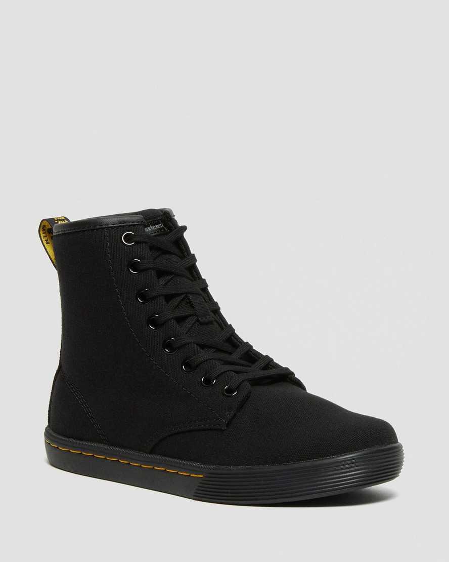 Dr Martens Sheridan Canvas Naisten Nilkkurit Mustat Suomi | 4712CDQHO