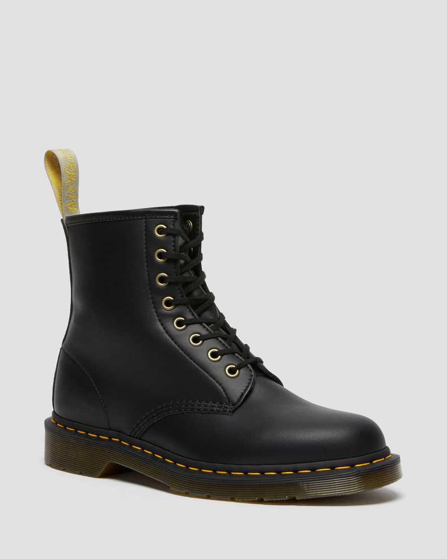 Dr Martens Vegan 1460 Felix Lace Up Miesten Nilkkurit Mustat Suomi | 7028GDCIK