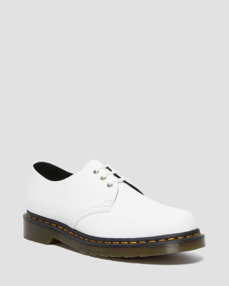 Dr Martens Vegan 1461 Kemble Naisten Oxford Kengät Valkoinen Suomi | 1920ESZQF