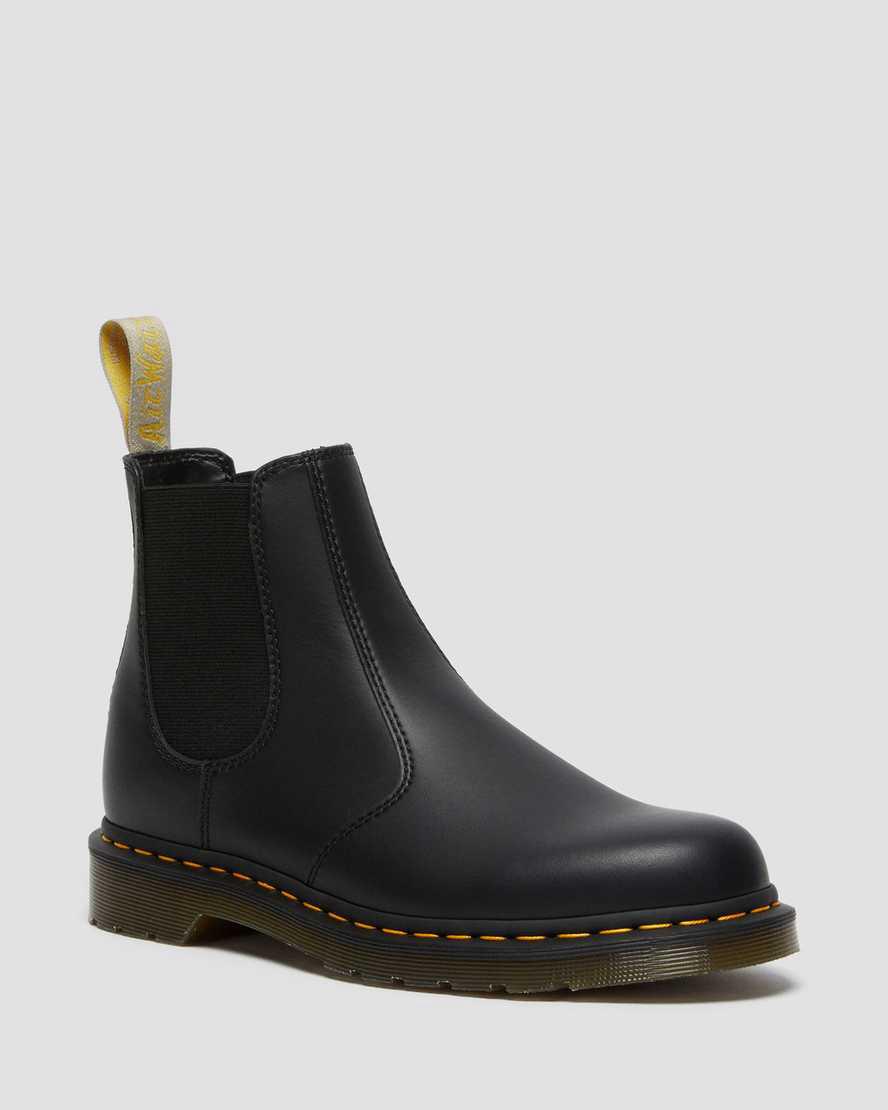 Dr Martens Vegan 2976 Felix Chelsea Miesten Originals Boots Mustat Suomi | 9768XOKZM