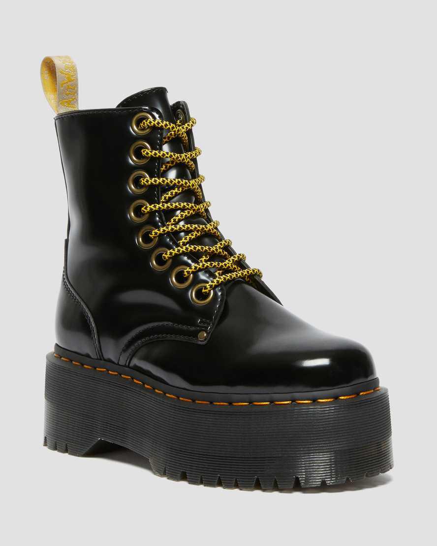 Dr Martens Vegan Jadon Boot Max Platforms Naisten Nilkkurit Mustat Suomi | 9031LIFQG