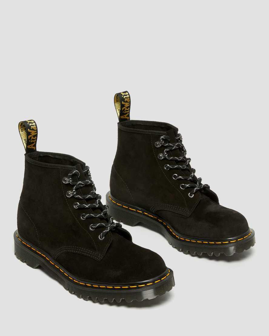 Dr Martens 101 Made in England Ben Suede Miesten Nilkkurit Mustat  Suomi |  5986QJXHU