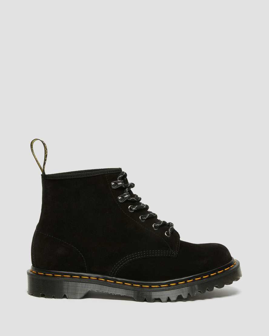 Dr Martens 101 Made in England Ben Suede Miesten Nilkkurit Mustat  Suomi |  5986QJXHU