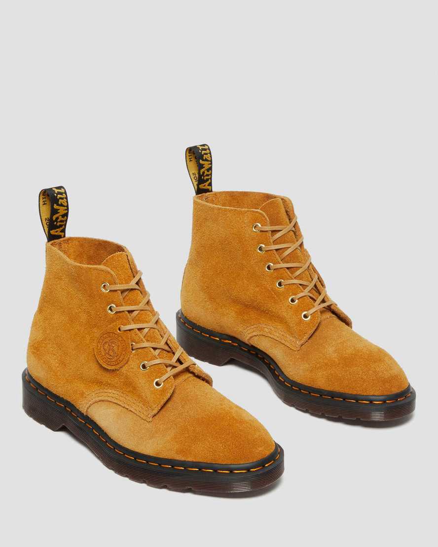 Dr Martens 101 Suede Naisten Nilkkurit Keltainen  Suomi |  8590JTKEB