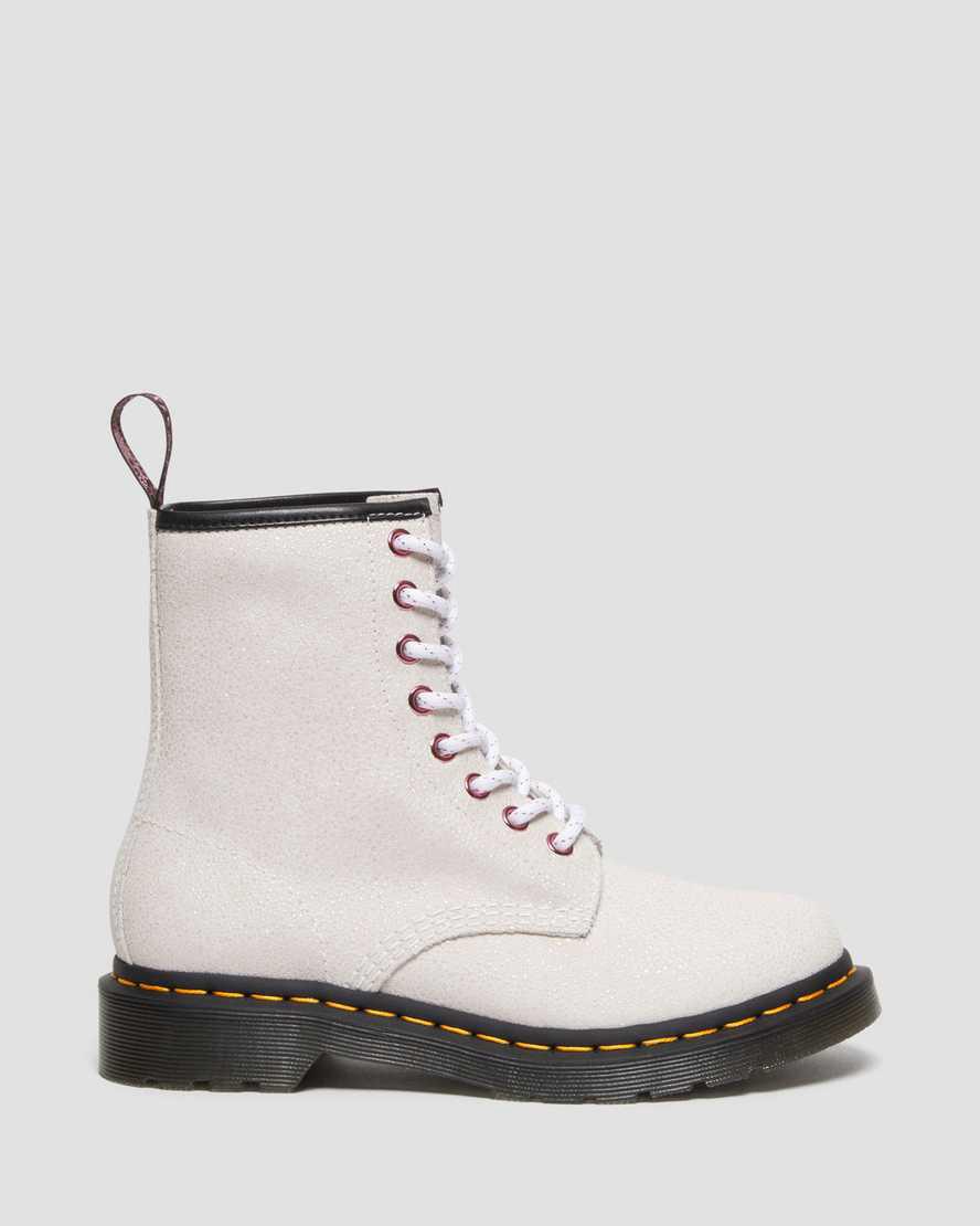 Dr Martens 1460 Bejeweled Lace Up Naisten Nilkkurit Valkoinen  Suomi |  2471HPFNX