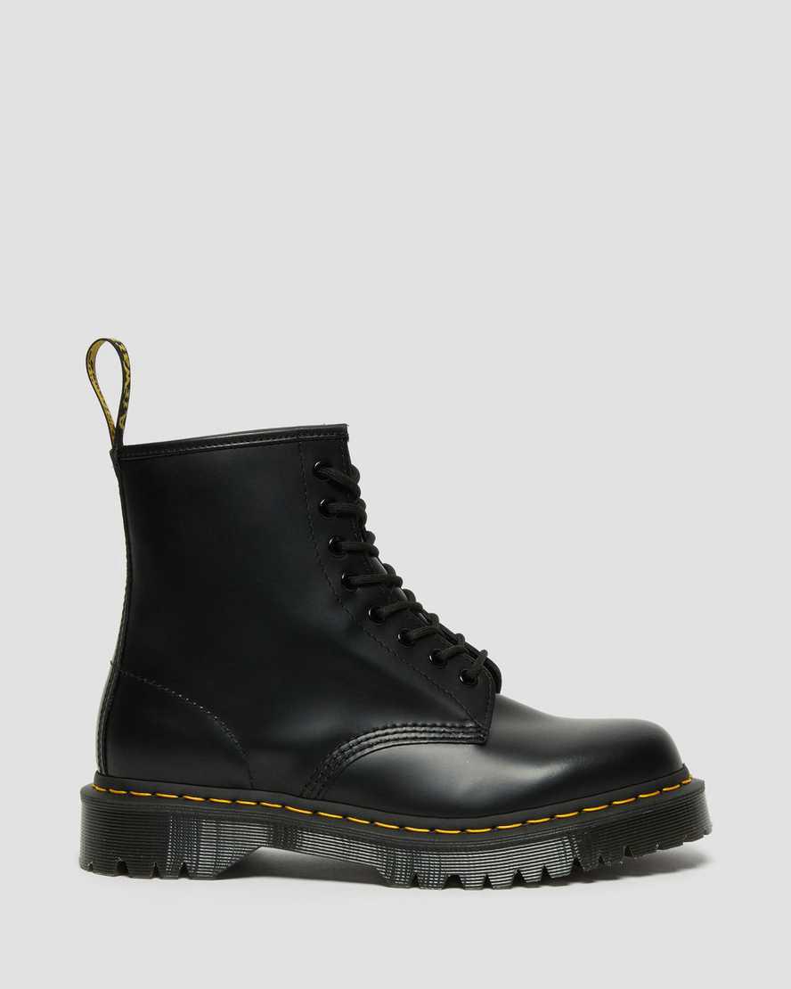 Dr Martens 1460 Bex Smooth Leather Platform Miesten Nilkkurit Mustat  Suomi |  2164NJKZV