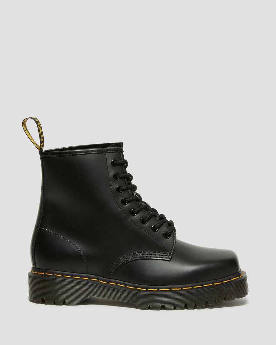 Dr Martens 1460 Bex Squared Toe Leather Lace Up Miesten Nilkkurit Mustat  Suomi |  0481QCJTY