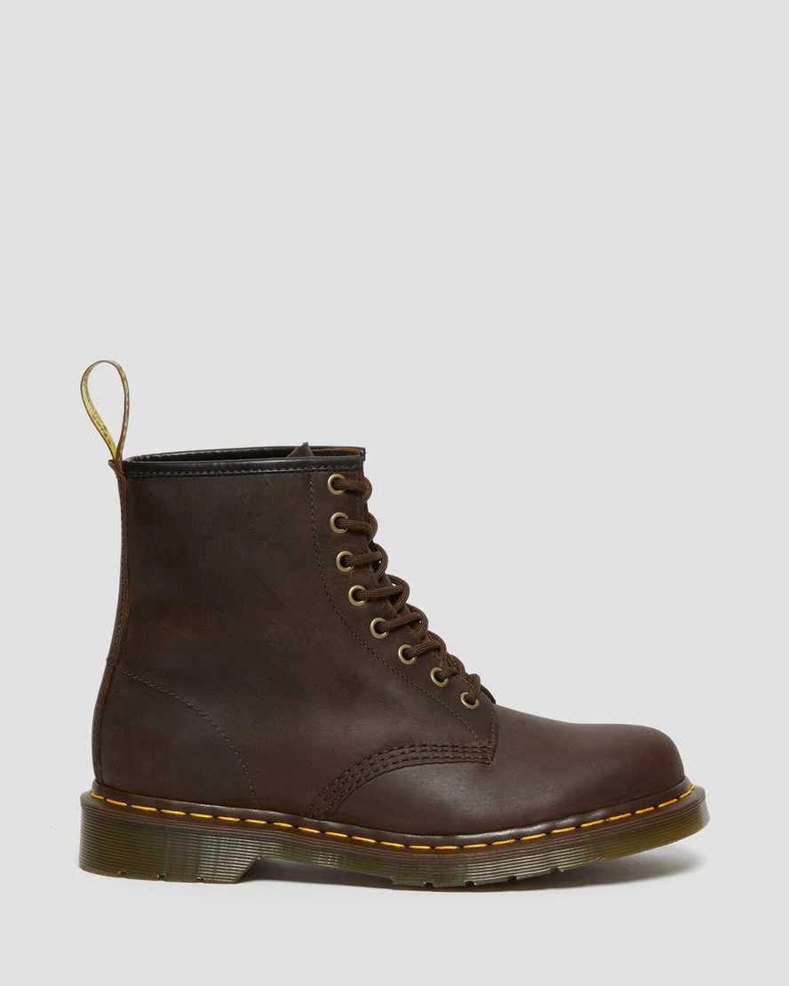 Dr Martens 1460 Crazy Horse Leather Miesten Nauhasaappaat Ruskea  Suomi |  8042PIJLS