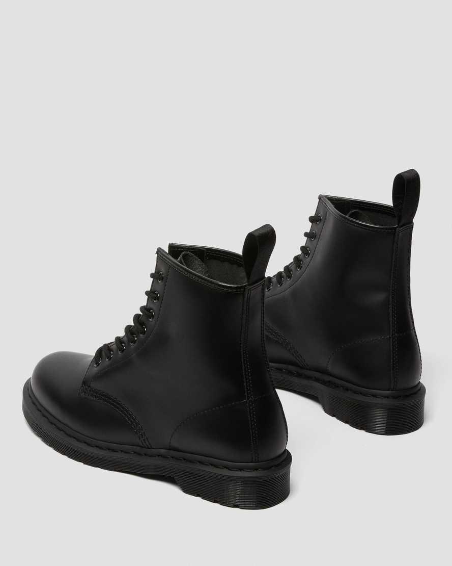 Dr Martens 1460 Mono Smooth Leather Naisten Nauhasaappaat Mustat  Suomi |  3679CRKJV