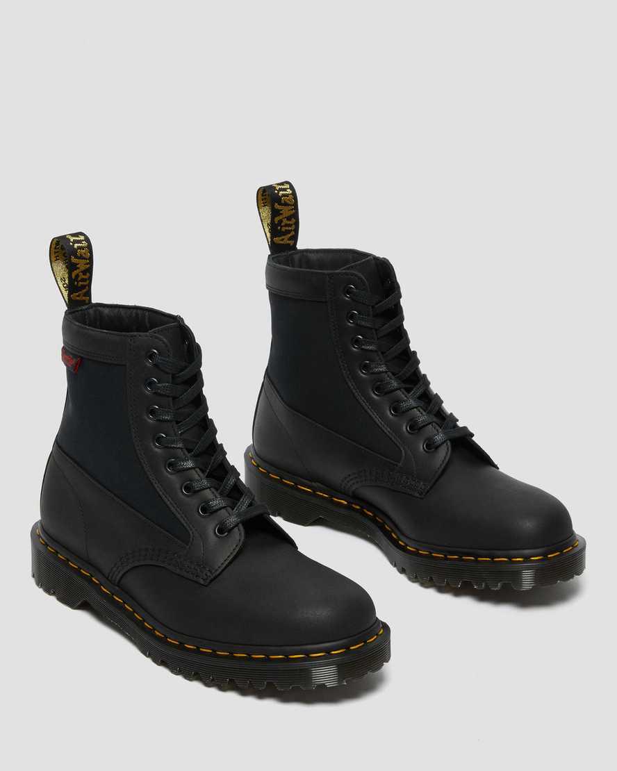 Dr Martens 1460 Panel Made in England Leather Miesten Nauhasaappaat Mustat  Suomi |  9814DAMXU