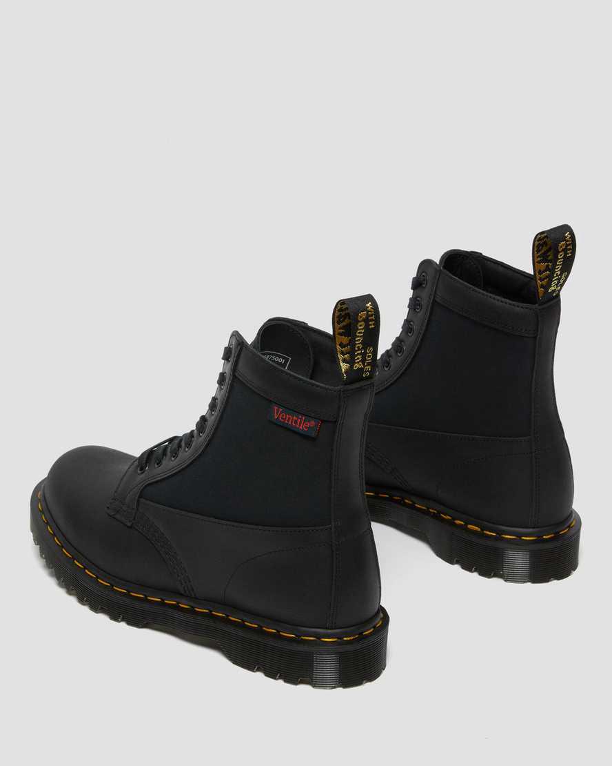 Dr Martens 1460 Panel Made in England Leather Miesten Nauhasaappaat Mustat  Suomi |  9814DAMXU