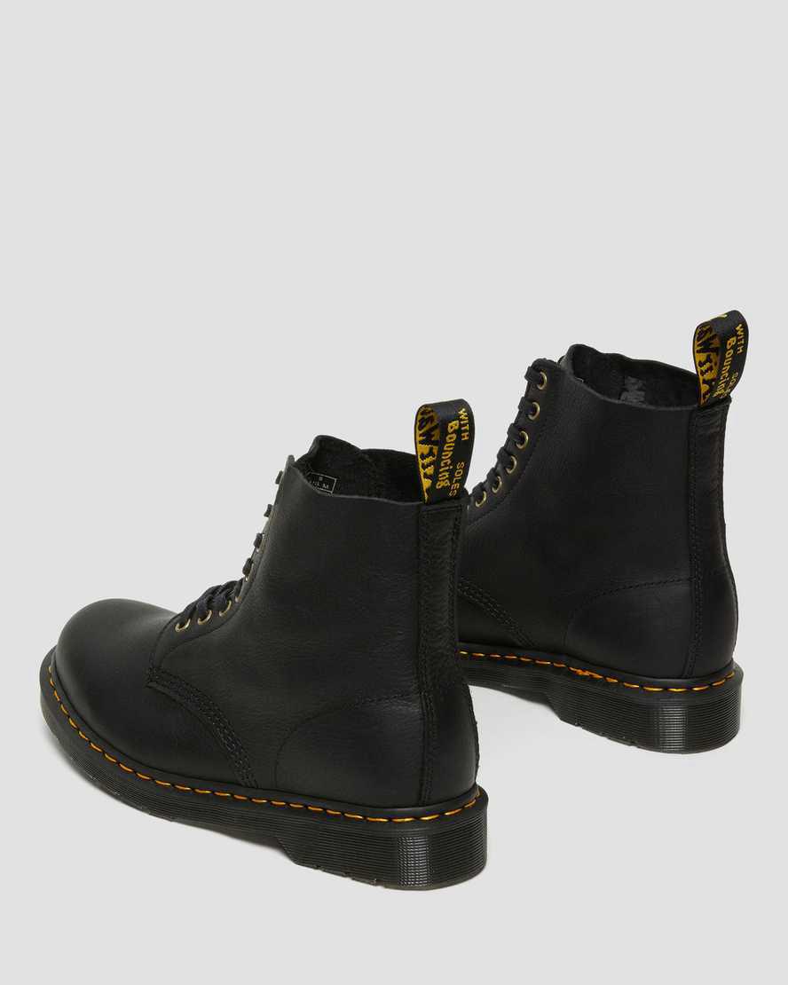 Dr Martens 1460 Pascal Ambassador Leather Lace Up Miesten Nilkkurit Mustat  Suomi |  4792UFMJY