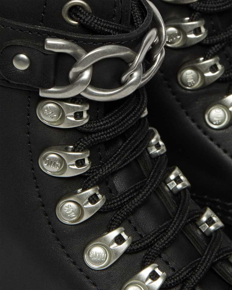 Dr Martens 1460 Pascal Chain Leather Naisten Nauhasaappaat Mustat  Suomi |  1470VABFX