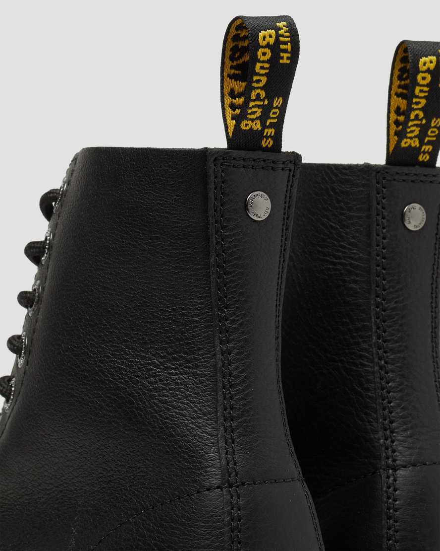 Dr Martens 1460 Pascal Max Leather Platform Naisten Nauhasaappaat Mustat  Suomi |  0564TXPCF