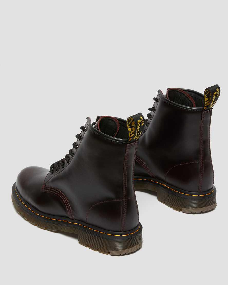 Dr Martens 1460 Slip Resistant Atlas Leather Miesten Nauhasaappaat Viininpunainen  Suomi |  8952LJHPW