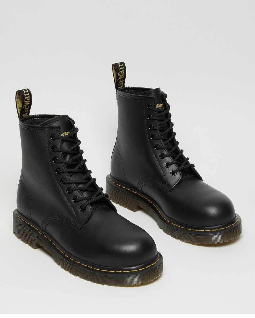 Dr Martens 1460 Slip Resistant Steel Toe Miesten Nilkkurit Mustat  Suomi |  0359QDJCT