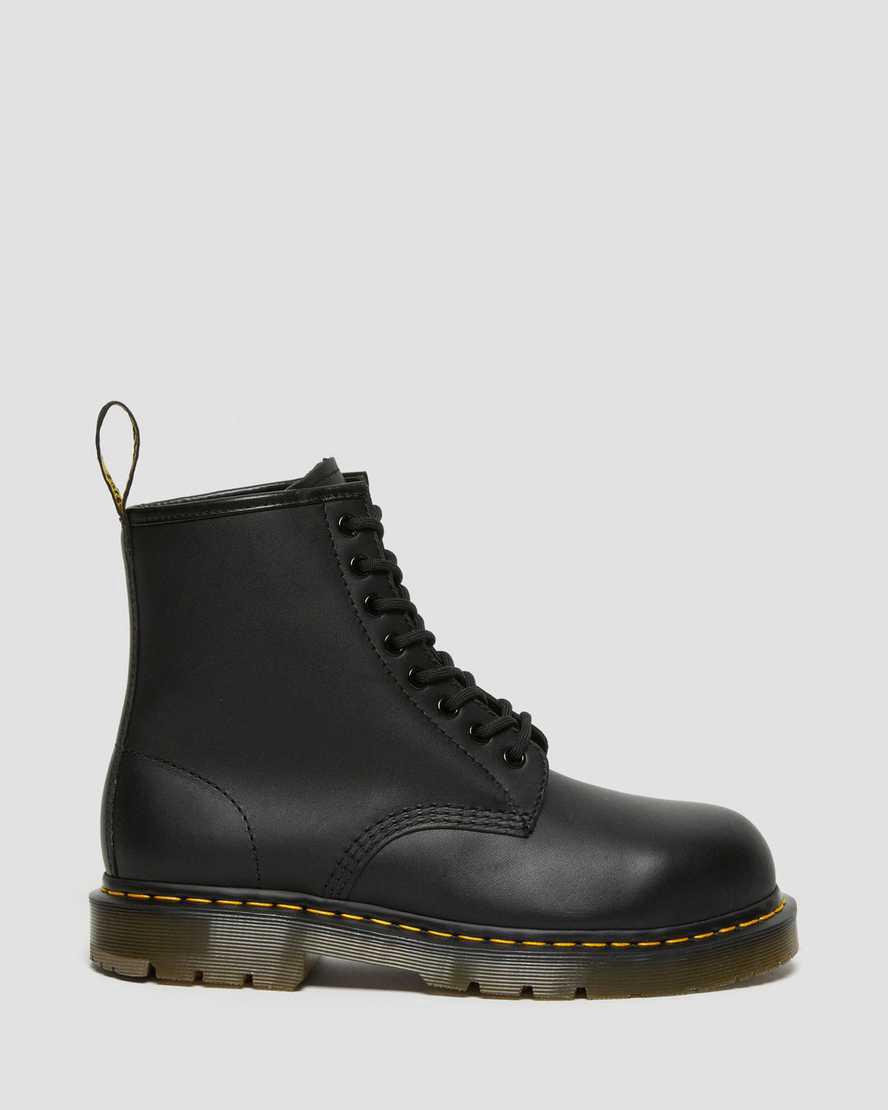 Dr Martens 1460 Slip Resistant Steel Toe Miesten Nilkkurit Mustat  Suomi |  0359QDJCT