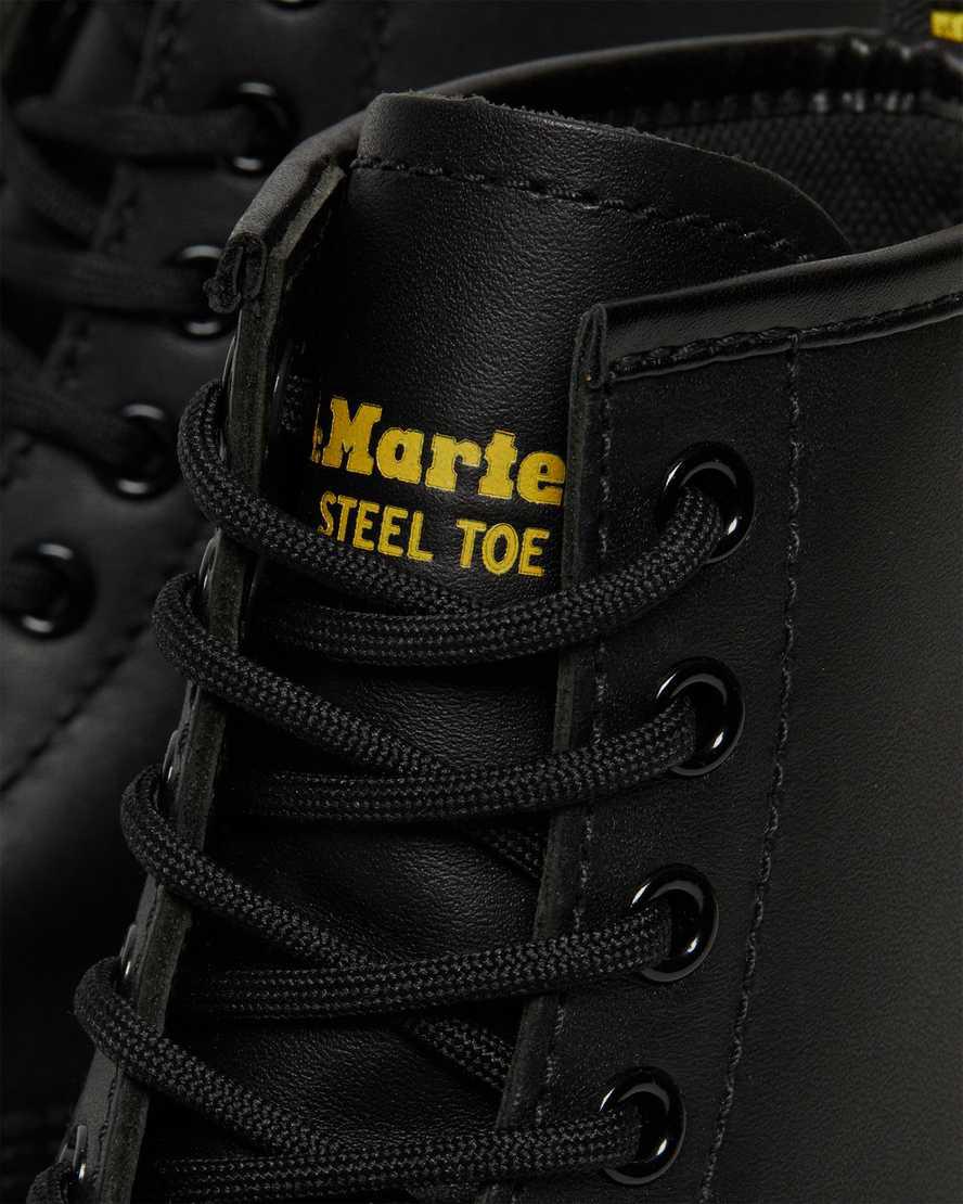 Dr Martens 1460 Slip Resistant Steel Toe Miesten Nilkkurit Mustat  Suomi |  0359QDJCT