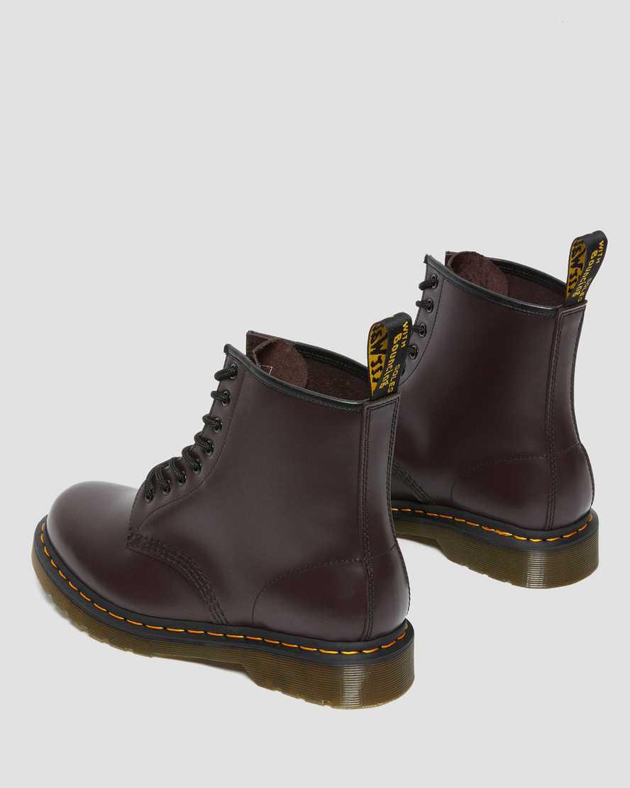 Dr Martens 1460 Smooth Leather Miesten Nauhasaappaat Viininpunainen  Suomi |  2538DBGIE