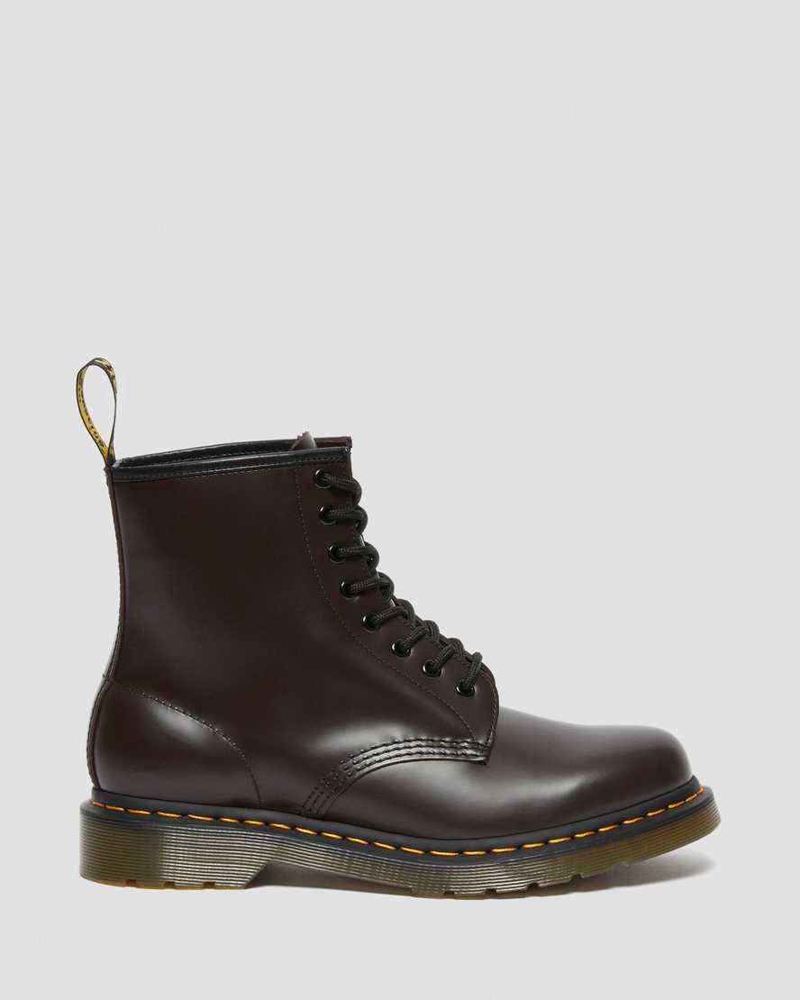 Dr Martens 1460 Smooth Leather Miesten Nauhasaappaat Viininpunainen  Suomi |  2538DBGIE