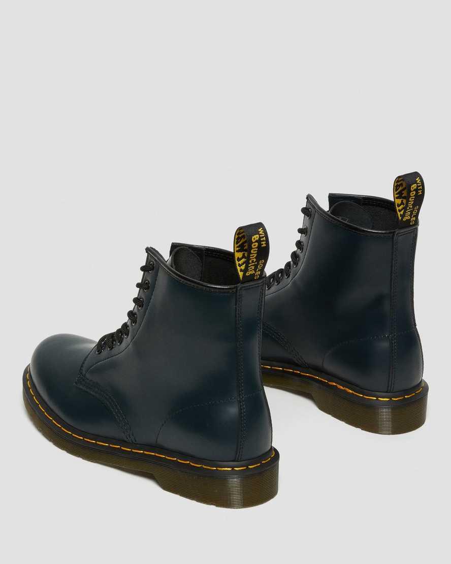 Dr Martens 1460 Smooth Leather Naisten Nauhasaappaat Laivastonsininen  Suomi |  3185ZGDNH