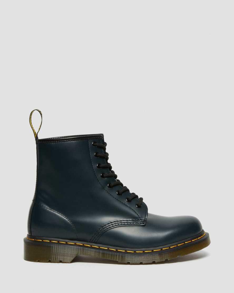 Dr Martens 1460 Smooth Leather Naisten Nauhasaappaat Laivastonsininen  Suomi |  3185ZGDNH